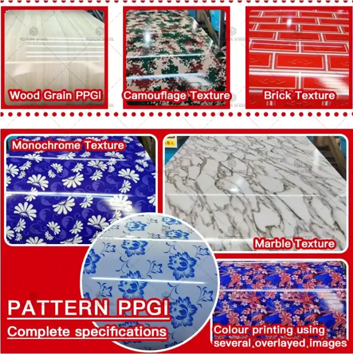 Wanzhi Steel Pattern PPGI