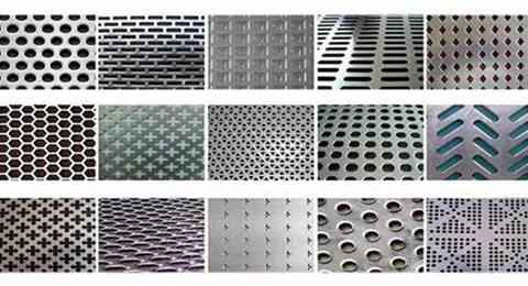 Perforated trailer aluminum plate hole profile