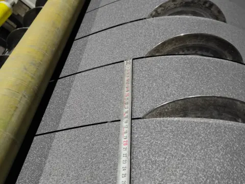 Strip width measurement
