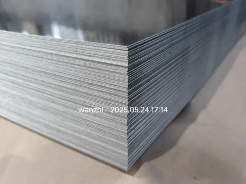 Plate thickness inspection