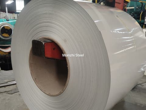 Raw material white aluminum coil