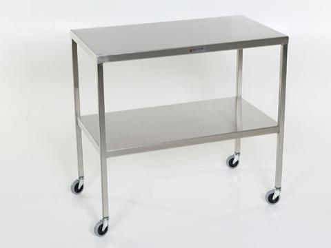 Stainless steel surgical trolley
