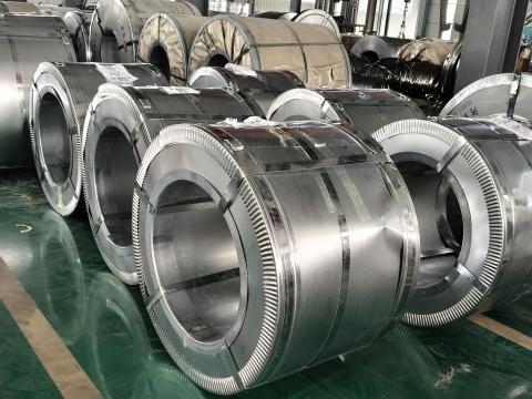 Black color coated steel strip