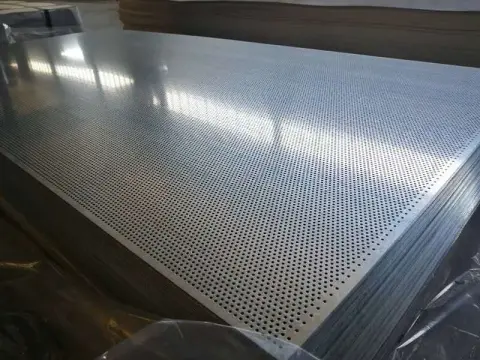 Round hole galvanized perforated sheet