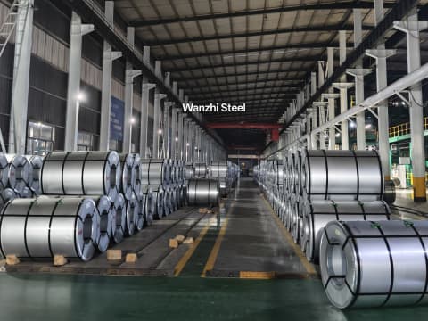 Wanzhi Steel Galvanized Coil Workshop