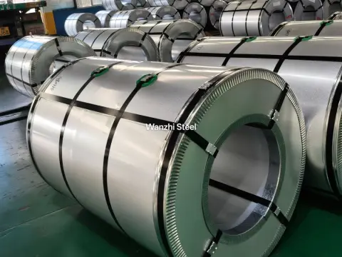 DC01 zinc coated coil export packaging