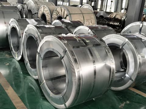 Galvanized steel strip outer packaging