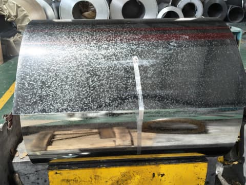 Unslit galvanized coil