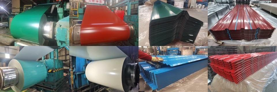 Wanzhi Steel color coating workshop