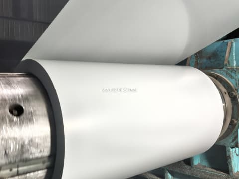 White PPGL color coated coil
