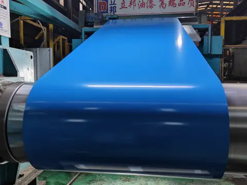 Blue color coated ppgi steel coil