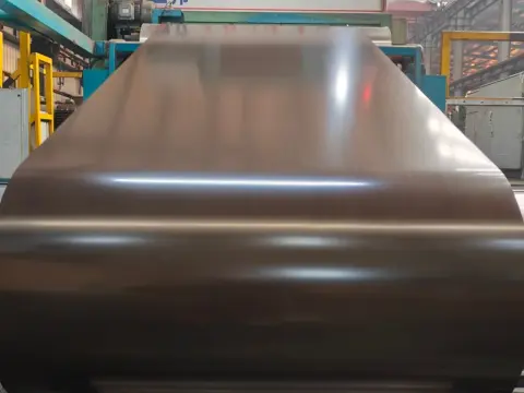 Color coating production line