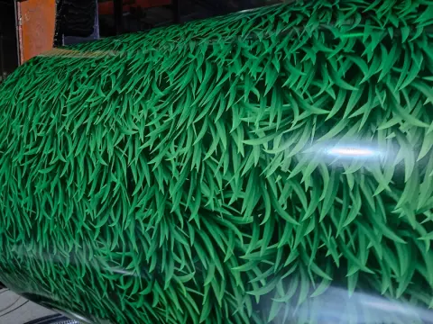 Grass Pattern PPGL steel coil