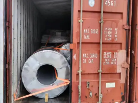 Loading into container