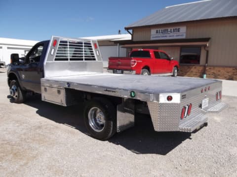 Truck bed galvanized steel siding