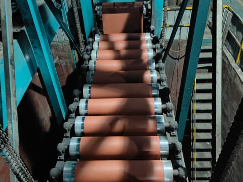 Wanzhi Steel PPGI production line