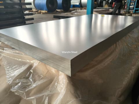 Galvanized sheet surface