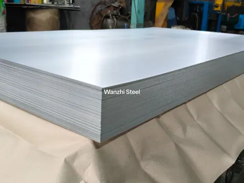 Refined Chrome-plated steel sheet