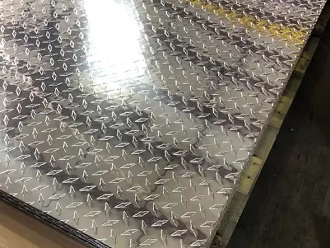 aluminum polished diamond plate