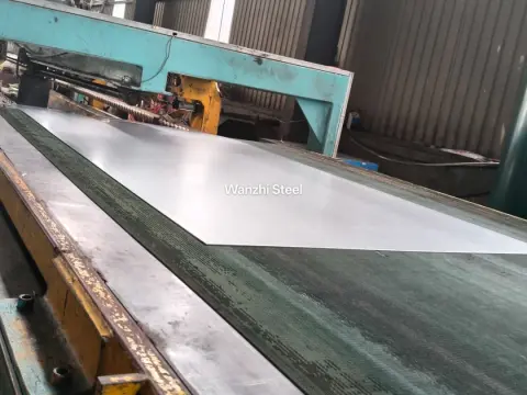 steel sheet cutting