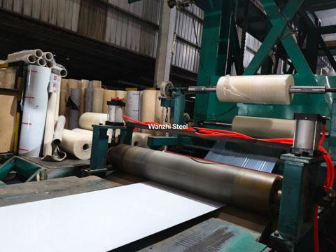 Protective film for steel coil