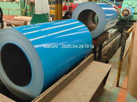 Blue Color Coated Steel Coil