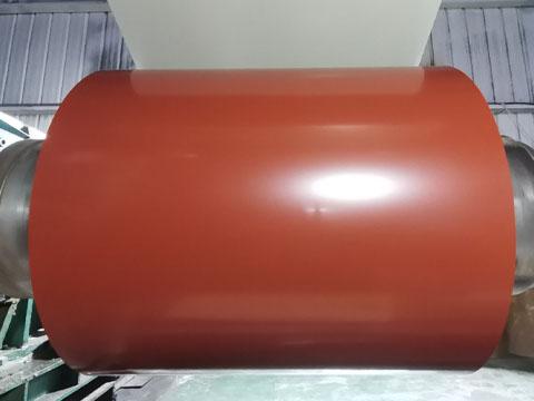 Red Color-Coated Steel Coils