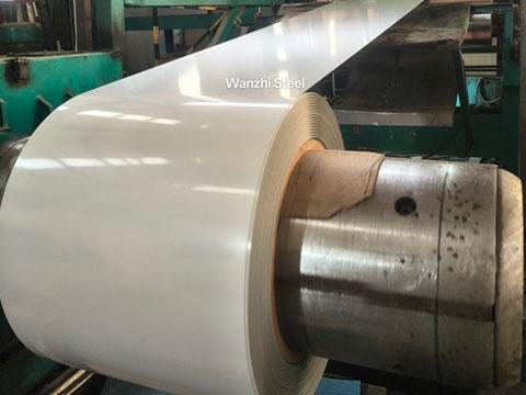 White steel coils for home appliances
