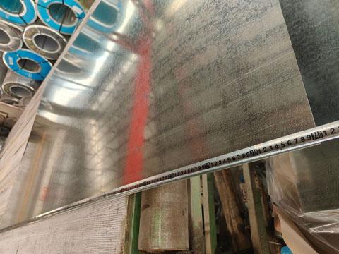 165 Tons of Galvanized Steel Sheets Shipped to Chile