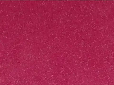 Lamination of red sandblasted coated steel sheet