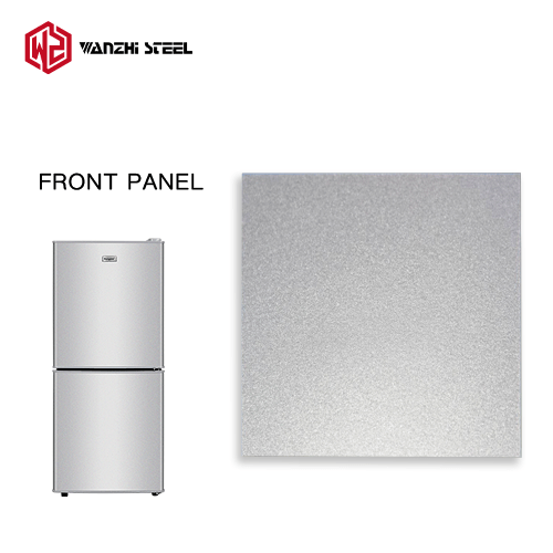 laminated pearlescent VCM steel sheet