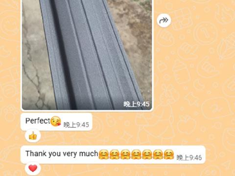 Customer feedback forming effect is excellent