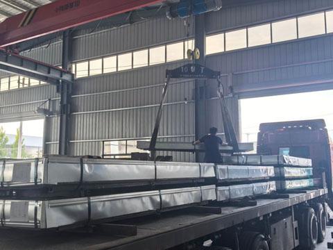Preparing to transport to Qingdao Port