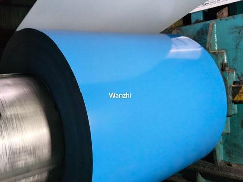 RAL5015 ppgi steel production