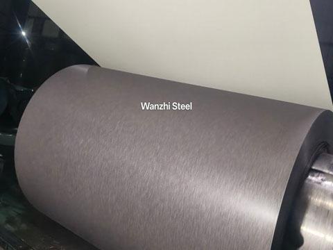 RAL8019 Mesh textured steel coil