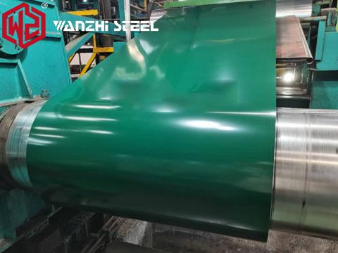RAL 6005 ppgi roll surface