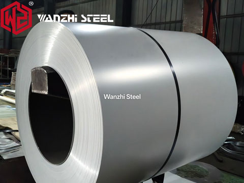 RAL7004 PPGI steel coil production completed