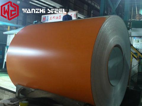 PPGI roll production completed